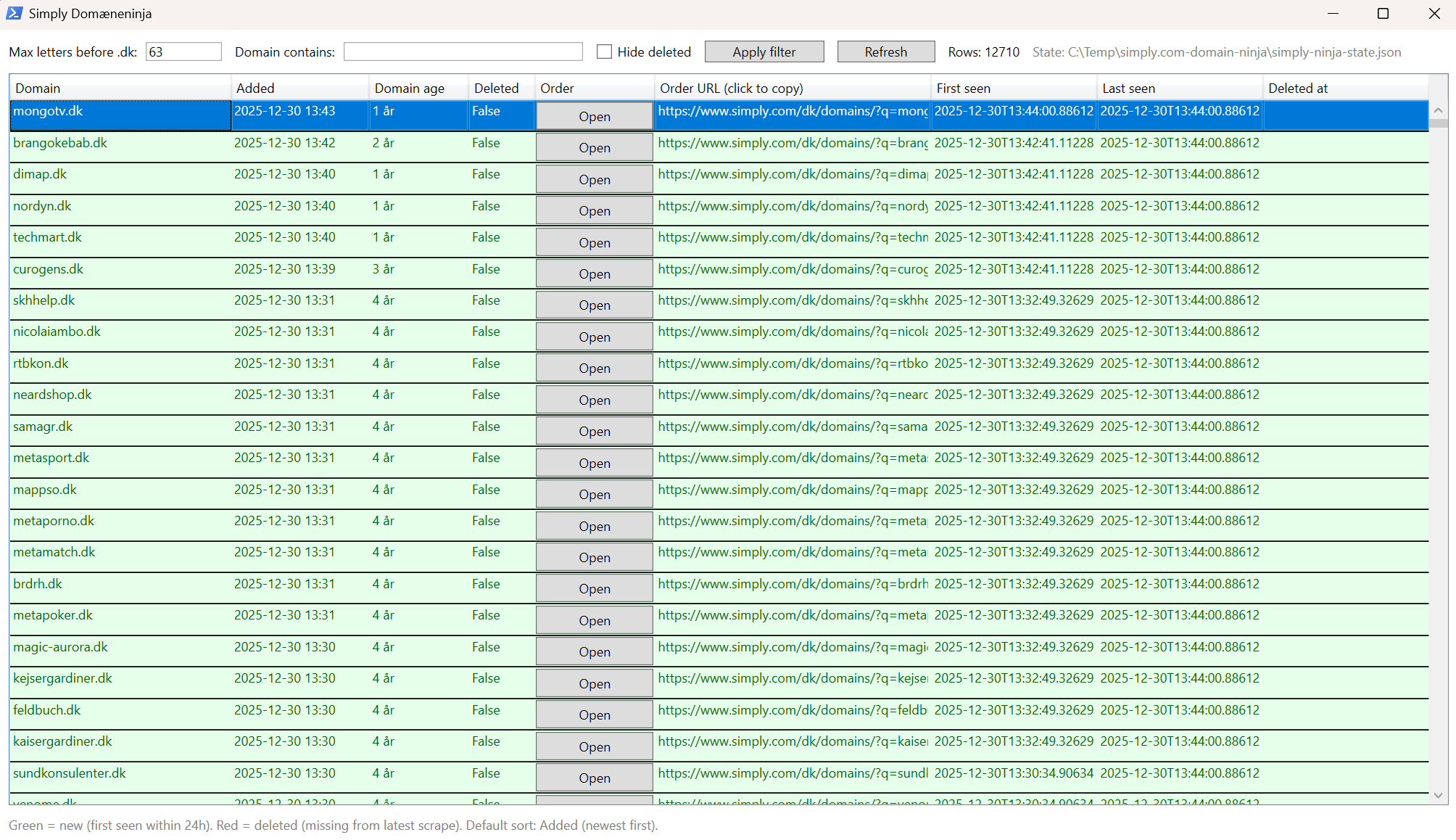 Simply.com .dk Domain Ninja